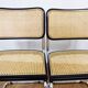 Set de 4 chaises Marcel Breuer B32 années 70