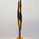 Sculptural Solid Wood Floor Lamp Collectible Design Modern Light, YEARNING