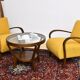 Art Deco armchairs in the style of Halabal, 1930s