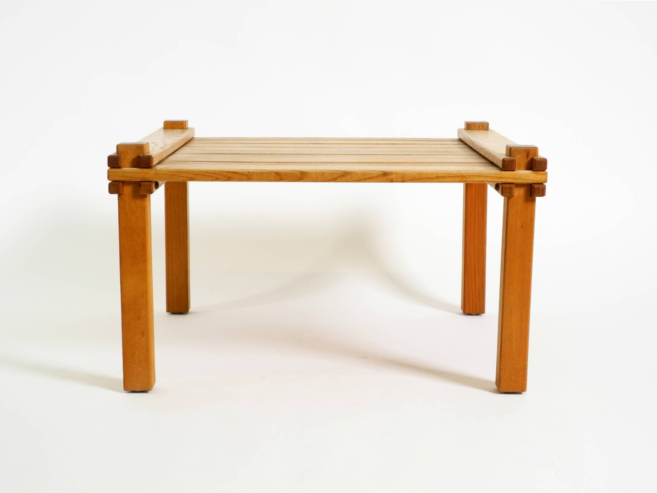 1960s "Farmer Collection" coffee table by Gerd Lange for Bofinger, ash wood