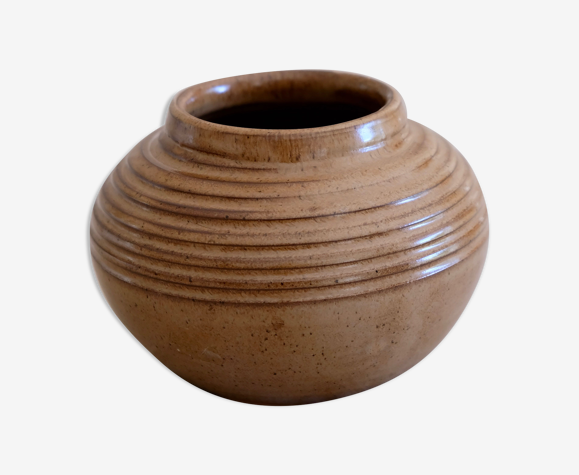 Vase boule signée Vallauris