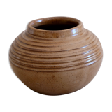 Vase ball signed Vallauris