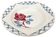 1920s Deep Plate Badonviller France Half-Porcelain