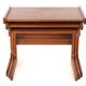 Tables gigognes Salin Nyborg - design danois du milieu du siècle moderne en teck