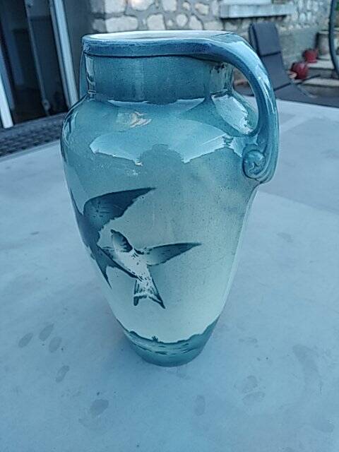 Vase type amphore K&G début 20e