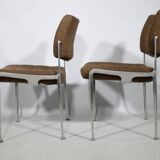 Chaise de bureau des années 1960 Bauhaus Miller Borgsen Röder & Söhne