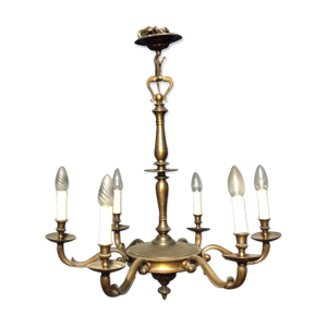 lustre louis XVI en bronze