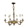 Louis XVI gilded bronze chandelier