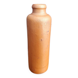 Petite bouteille en grès vase soliflore