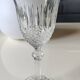 Set of 6 Large Red Wine Glasses. Bohemian Crystal. Diamond-tipped.