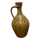 Pyrite stoneware vase signed GRM
