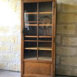 Art Deco oak bookcase 30s
