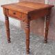 Coffee table or bedside table in wood. (With drawer)