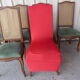 Set of 8 chairs back canned, seat very comfortable