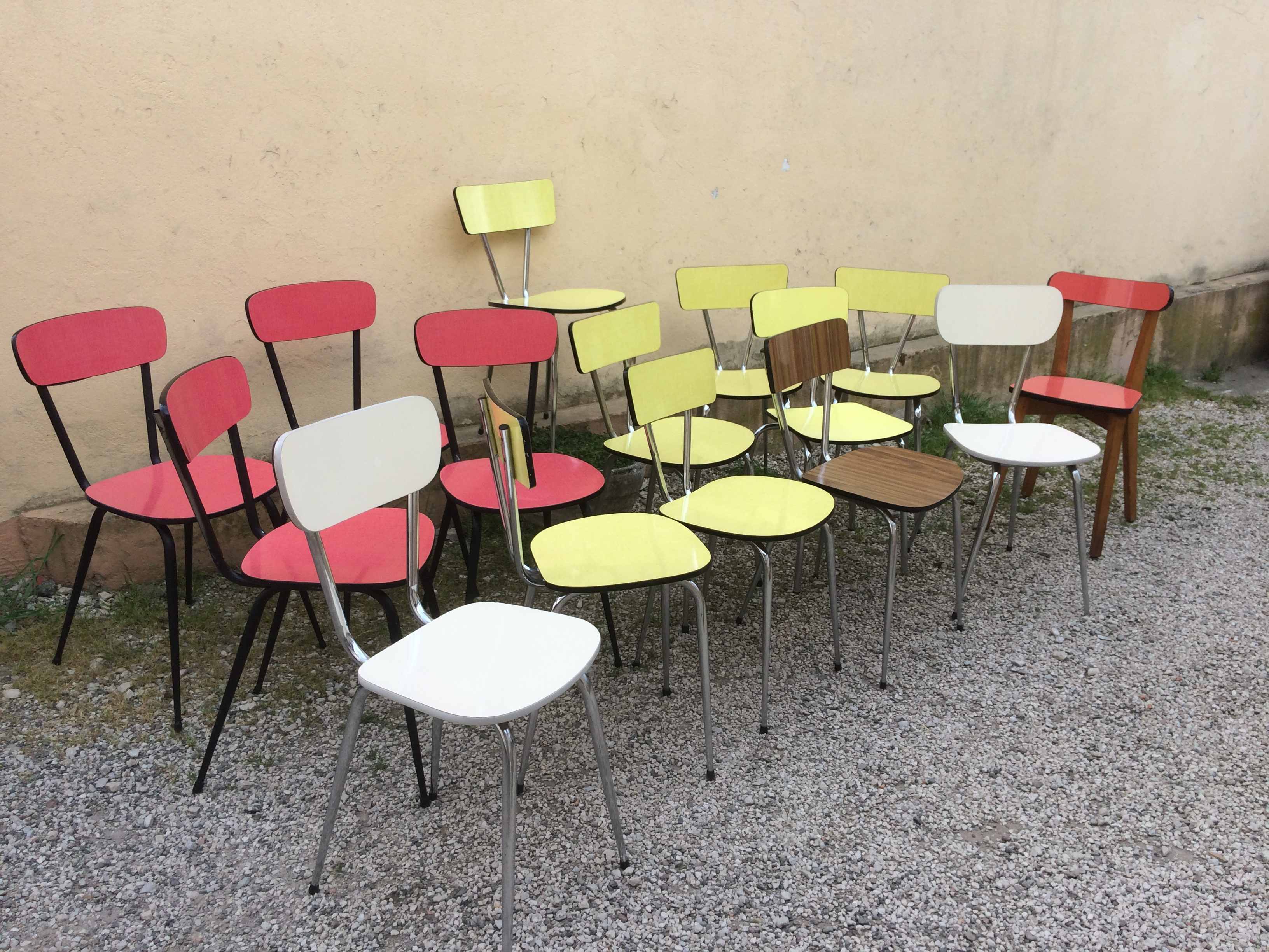 Formica chairs