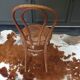 Cane bistro chair