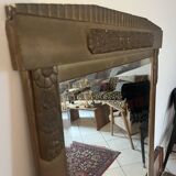 Antique art deco mirror
