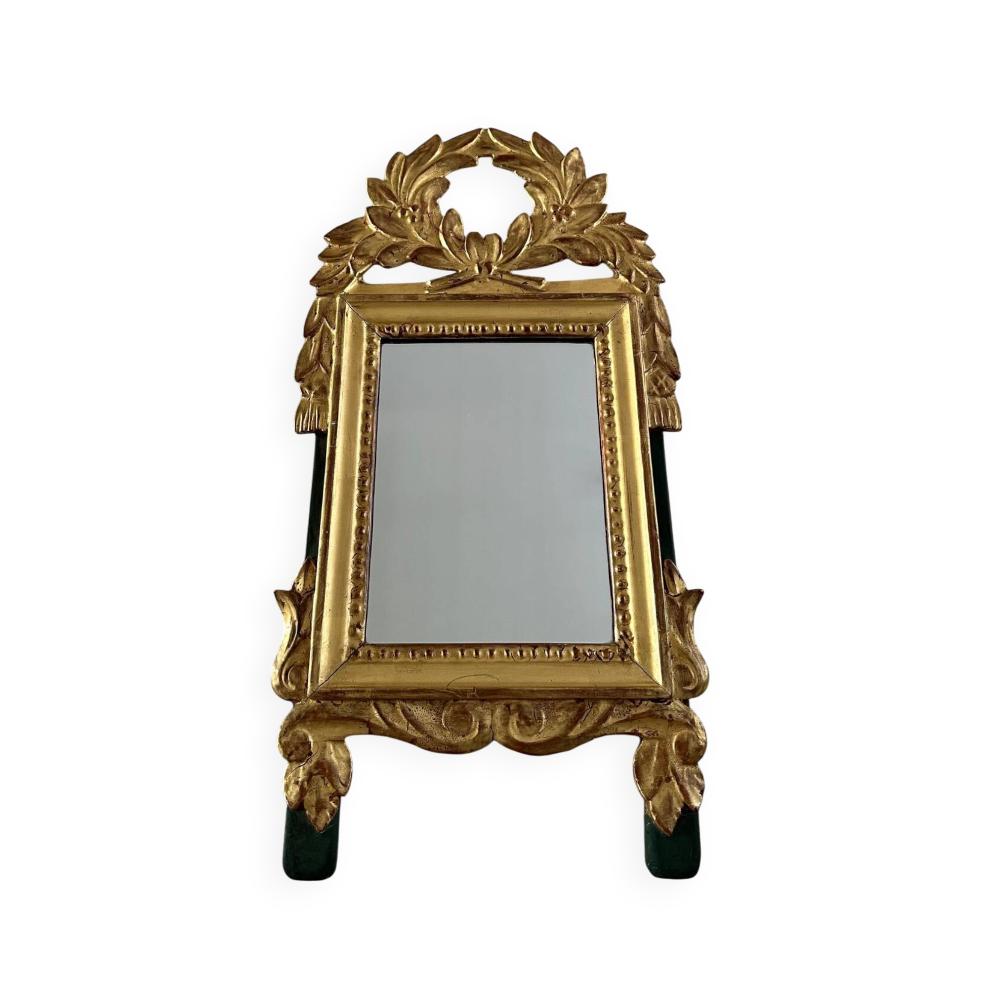 Gold leaf mirror