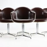 Dax chairs by Ray and Charles Eames for Vitra, 1960s, Set of 6