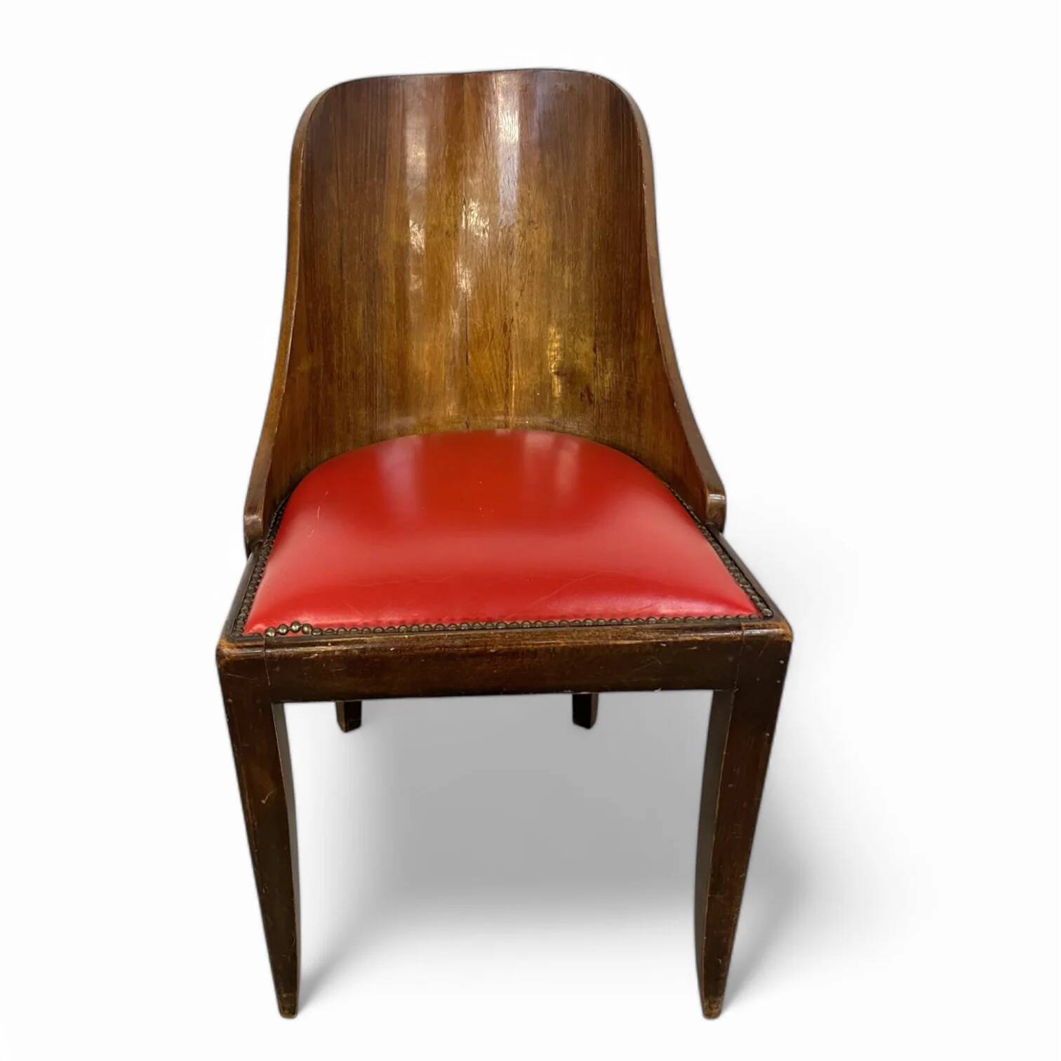 8 x chaises De Coene Frères par Kortrijkse Kunstwerkstede Art Déco années 1930