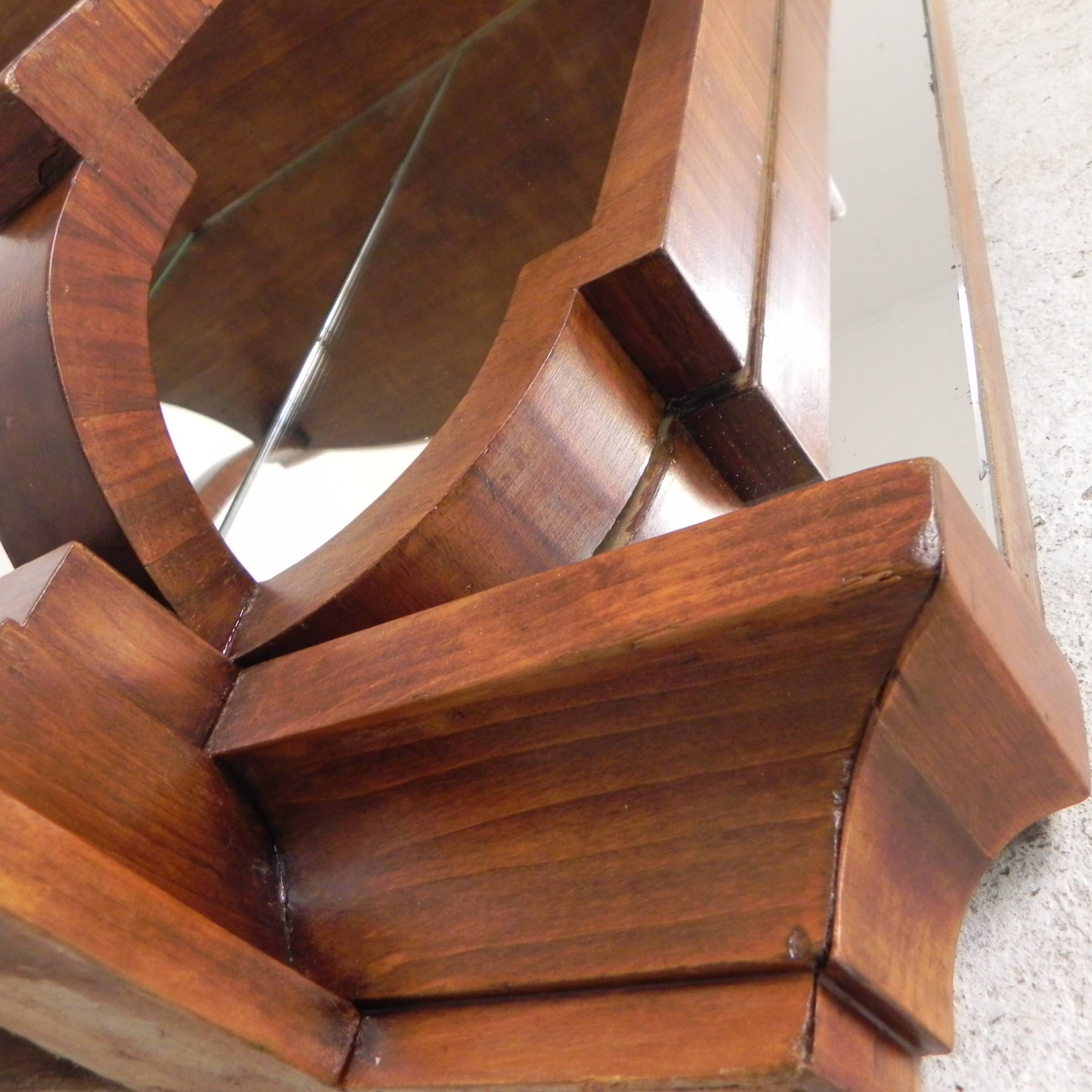 Art Deco mirror, dressing mirror for the hall, 1930s