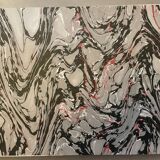 Painting of a person smoking 20th century