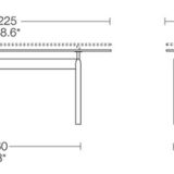LC 6 table by Le Corbusier