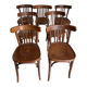 7 chaises bistrot
