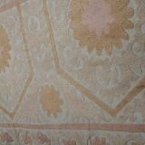 Hand knotted rug, vintage Turkish rug 67x297 cm