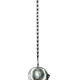 Silver metal ladle