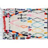 Colorful Berber carpet 176x125cm
