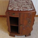Bedside table - occasional furniture - Art Deco - 1 door - 1930s