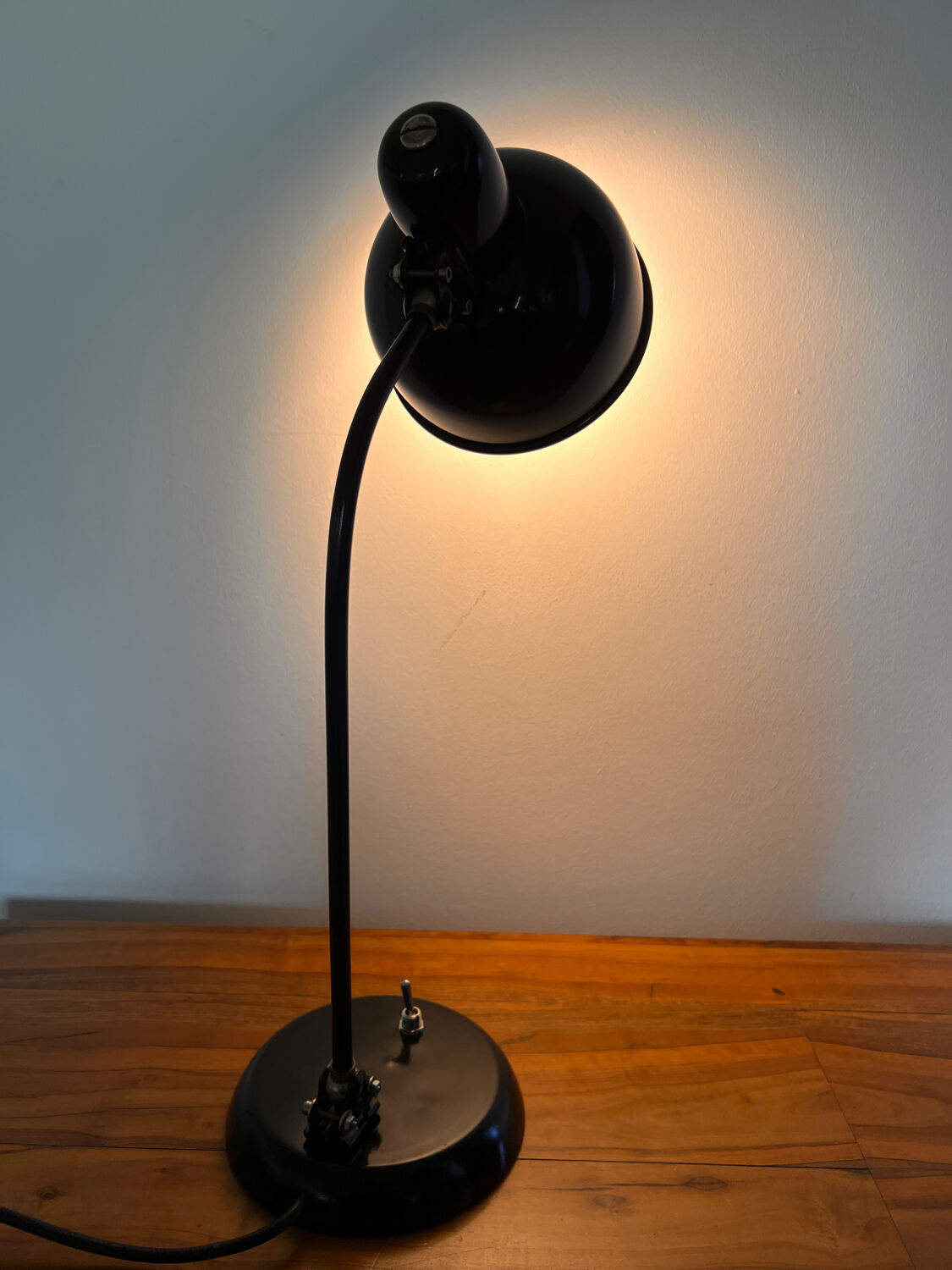 Lampe de bureau Bauhaus, Autriche, années 1940