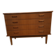 COMMODE SCANDINAVE EN TECK DESIGN  ANNEES 60'S
