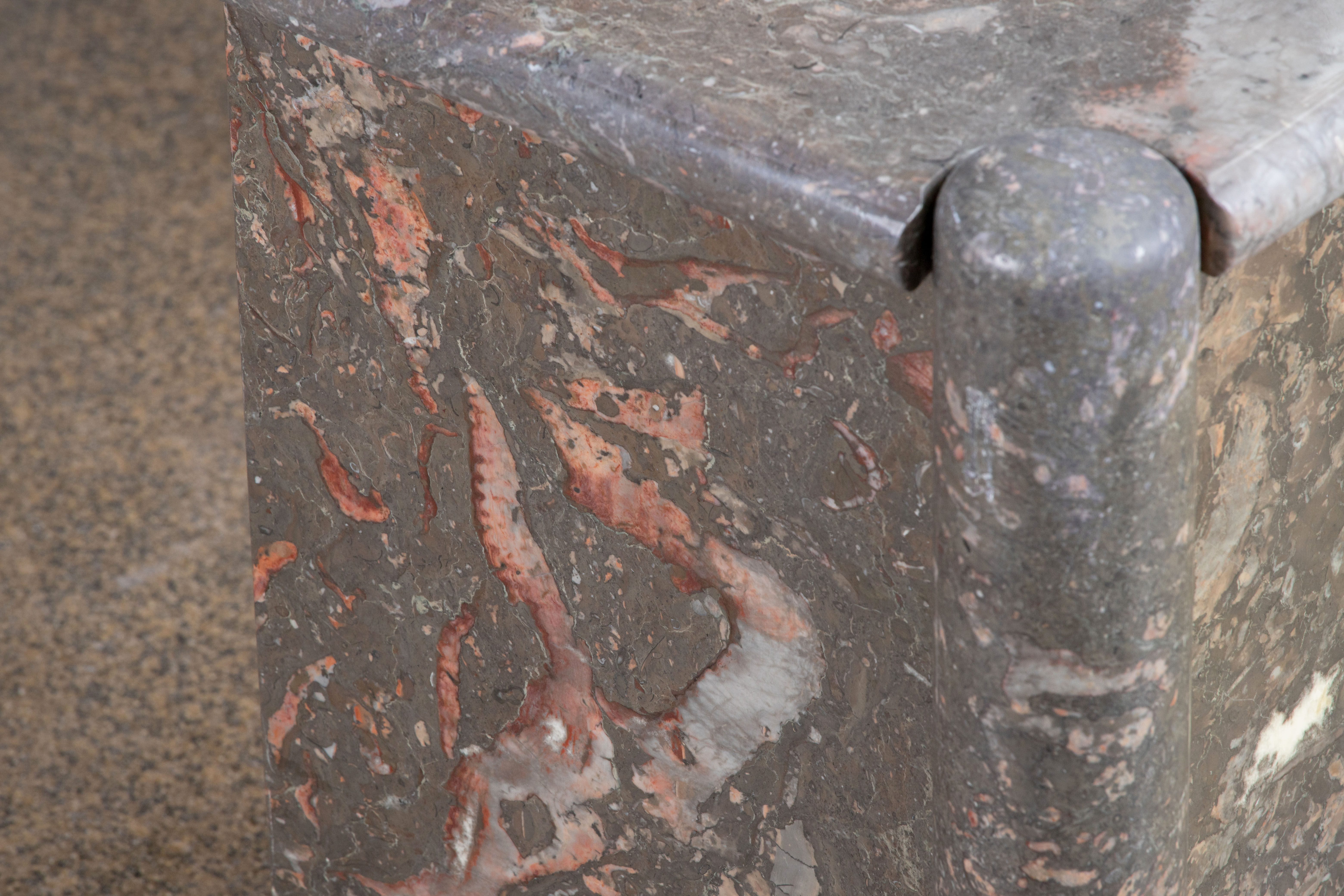 Scandinavian Coffee Table Roche Bobois in Marble – 140 cm