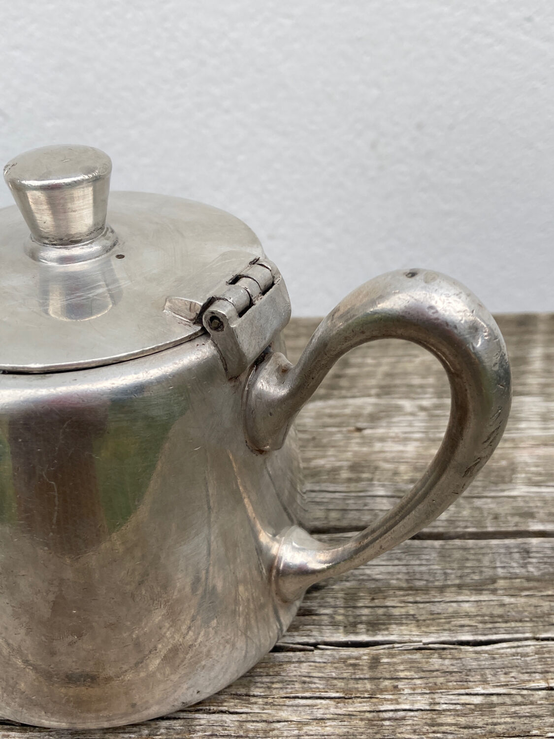 Christofle teapot in silver metal hotel 1930
