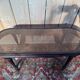 Piano bench – Louis XVI style – Six tapered legs – Caning