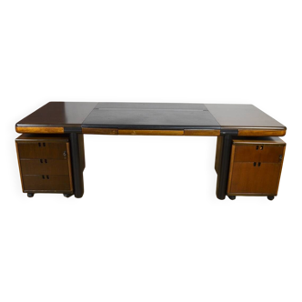 Huge Executive Desk Faram Italy Vintage Edition 1980
