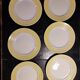 6 Dessert plates, Céranord