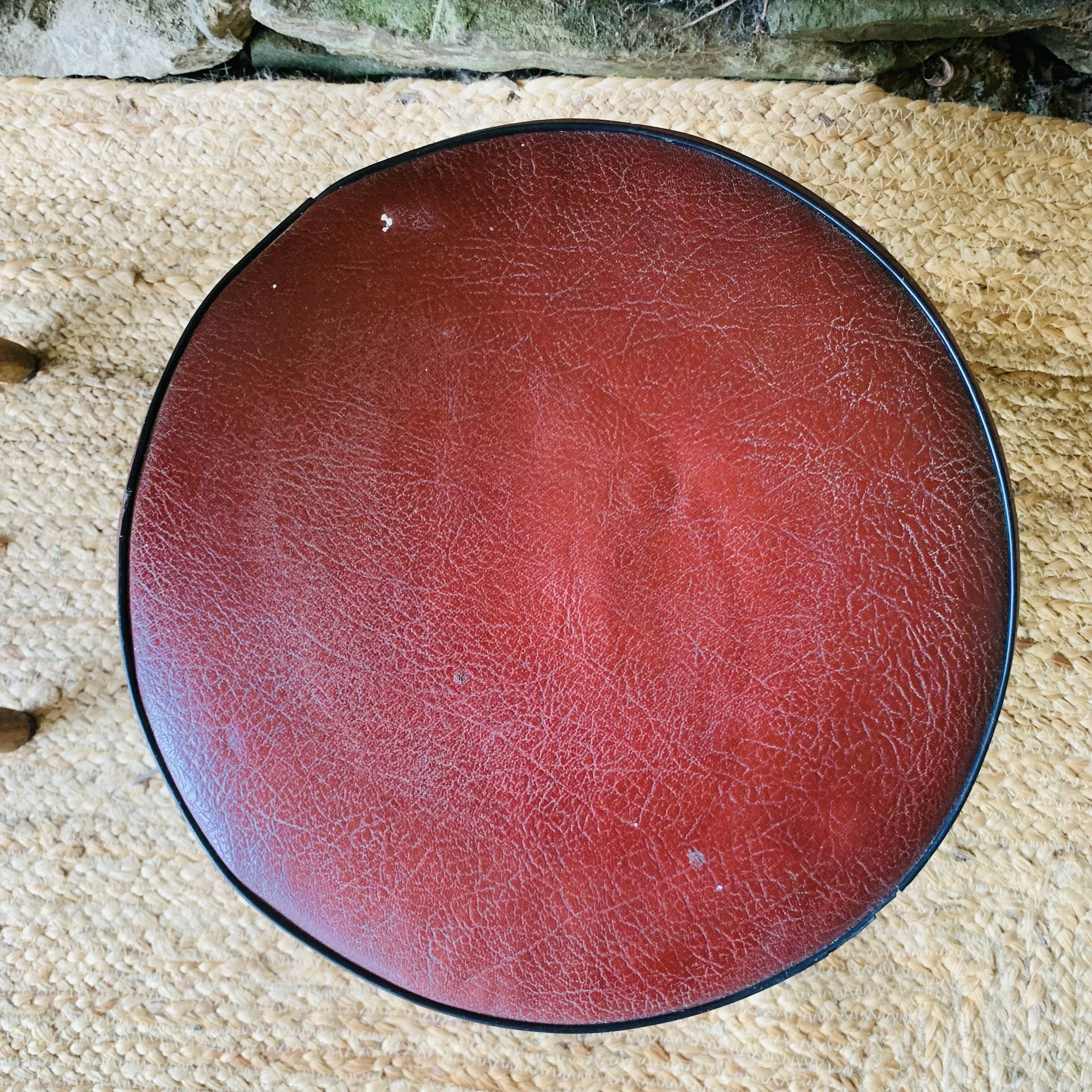 Ensemble de 4 tabourets vintage des années 60