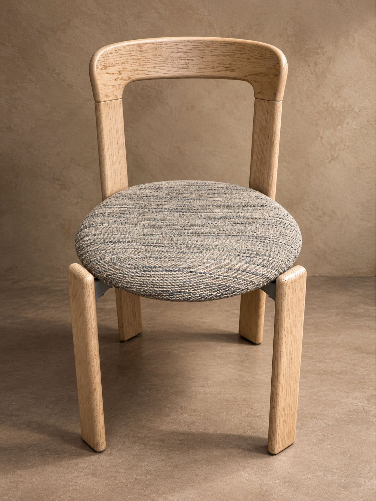 Set of 4 Bruno Rey model 3300 chairs.