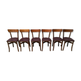Chaises de bistrot années 50