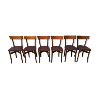 Chaises de bistrot années 50