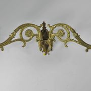 PAIR OF BRONZE WALL LIGHTS/CHANDELIERS