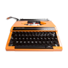 Revised Orange Silver Reed 100 Silver Typewriter and New Ribbon