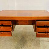 Vintage retro Danish mid-century rosewood desk by Christian Linneberg 1960s