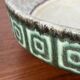 Set of 2 WGP ceramic bowls from West Germany, mid-century style, 1960s.