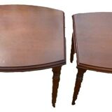 2 Built-in side tables in solid cherry wood – Very good condition