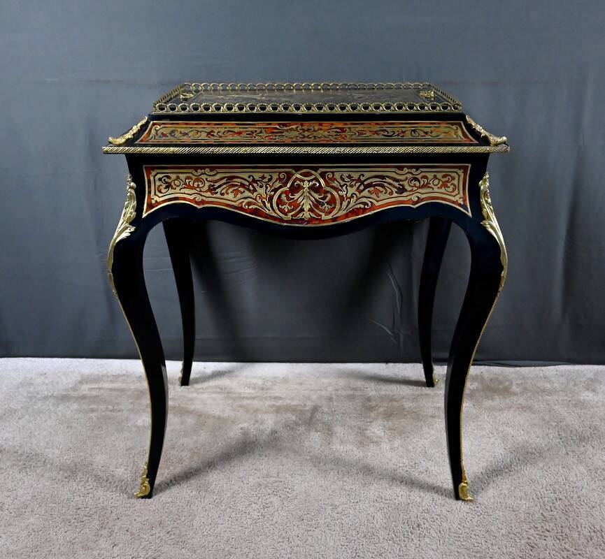 Boulle Marquetry Jardinière, Napoleon III period – Mid 19th century