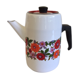 Cafetière en tôle émaillée